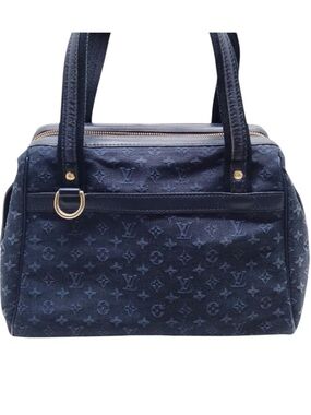 Louis Vuitton Mini Lin Josephine PM Navy Blue Monogram Idylle GHW